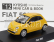 Kyosho Fiat Nuova 500 2007 With Book 1:64 Žlutá