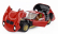 Kyosho Lamborghini Miura P400 1968 1:18 Červené Zlato