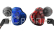 KZ ED12 Sluchátka s mikrofonem (Red/Blue)