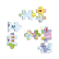 Larsen Vzdělávací puzzle Evropa Politická mapa 48 dílků