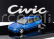 Lcd-model Honda Civic Sir Ii Eg6 Vtec 1993 1:43 Blue
