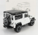Lcd-model Land rover Defender 90 Works V8 70th Edition 2018 1:18 Bílá