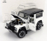 Lcd-model Land rover Defender 90 Works V8 70th Edition 2018 1:18 Bílá