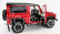 Lcd-model Land rover Defender 90 Works V8 70th Edition 2018 1:18 Red