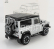 Lcd-model Land rover Defender 90 Works V8 70th Edition 2018 1:18 Silver