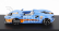 Lcd-model Mclaren Elva Gulf Livery 2020 1:64 Světle Modrá Oranžová