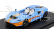 Lcd-model Mclaren Elva Gulf Livery 2020 1:64 Světle Modrá Oranžová