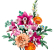 Lego Accessories Lego Botanicals - Pretty Pink Flower Bouquet - 749 Pezzi - 749 Pcs Zelená