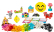 Lego Accessories Lego Classic - Creative Happy Box - 680 Pezzi - 680 Pcs Různé