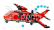 Lego Airplane Lego City - Fire Rescue Plane - Aereo Antincendio - 478 Pezzi - 478 Pieces Red