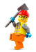 Lego Ammann Lego City - Stone Crusher Roll - Utility Compactor - Rullo Compressore - 78 Pezzi - 78 Pieces Šedá Žlutá