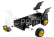 Lego Batman Lego - Batmobile - Batman Vs The Joker - 54 Pezzi - 54 Pieces Black