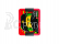 LEGO box na svačinu 170x135x69mm - Ninjago červený
