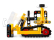 Lego Bulldozer Lego Technic - Heavy Duty Tractor Cingolato - 195 Pezzi - 195 Pieces Žlutá