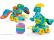 LEGO DUPLO - 3 v 1: Dinosauři na kolečkách