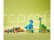 LEGO DUPLO - 3 v 1: Dinosauři na kolečkách