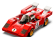 Lego Ferrari Lego Speed Champion - 512m N 4 Racing 1970 - 291 Pezzi - 291 Pieces Red