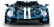 Lego Ford usa Lego Technic - Gt 2022 - 1466 Pezzi - 1466 Pcs 1:12 Modrá Bílá
