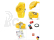 LEGO hodinky pro dospělé - Happiness Yellow