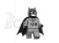 LEGO hodiny s budíkem DC Super Heroes Batman