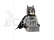 LEGO hodiny s budíkem DC Super Heroes Batman