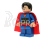 LEGO hodiny s budíkem DC Super Heroes Superman