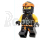 LEGO hodiny s budíkem Ninjago Cole