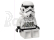 LEGO hodiny s budíkem Star Wars Stormtrooper