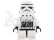 LEGO hodiny s budíkem - Star Wars Stormtrooper