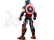 LEGO Marvel - Sestavitelná figurka: Captain America