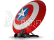 LEGO Marvel - Štít Kapitána Ameriky