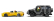Lego Mercedes benz Lego - Set 2x G-class G63 Amg 2020 + S-class Sl63 Amg Spider 2022 Žlutá Černá