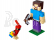 LEGO Minecraft - Velká figurka: Steve s papouškem