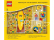 LEGO stationery set s deníkem a náplní - Iconic