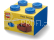 LEGO stolní box 4 se zásuvkou modrý