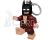 LEGO svítící klíčenka - Batman Movie Kimono Batman