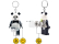 LEGO svítící klíčenka - Panda