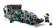 Lego Truck Lego City - Ramp Truck With Race Car - 328 Pezzi - 328 Pieces Černá Zelená