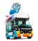 Lego Truck Lego City - Van Ice Drink - Furgoncino Granite Del Pinguino