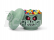 LEGO úložná hlava velká – Skeleton zelený