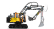 Lego Volvo Lego Technic - Fmx 540 Truck Pianale Trasporto Ec230e Escavatore - Electirc Excavator 2021 1:22 Bílá