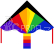 Létající drak Ecoline Simple Flyer Rainbow
