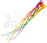 Létající drak Soft Swirl Rainbow 600 - Dragon Tail