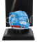 Looksmart Bell helmet Casco Helmet F1 Charles Leclerc Team Ferrari Hp N 16 Miami Gp 2024 1:5 Světle Modrá