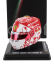 Looksmart Bell helmet Casco Helmet F1 Charles Leclerc Team Ferrari Hp N 16 Winner Monaco Gp 2024 1:5 Bílá Červená