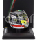 Looksmart Bell helmet Casco Helmet F1 Charles Leclerc Team Ferrari Hp N 16 Winner Monza Italy Gp 2024 1:5 Black