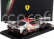 Looksmart Ferrari 296 Gt3 3.0l Turbo V6 Team Vista Af Corse N 54 24h Le Mans 2024 Davide Rigon - Francesco Castellacci - Thomas Flohr 1:43 Silver Red