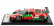 Looksmart Ferrari 296 Gt3 3.0l Twin Turbo V6 Team Af Corse N 52 24h Spa 2024 Andrea Bertolini - Jef Machiels - Louis Machiels - Tommaso Mosca 1:43 Červená Zelená