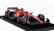 Looksmart Ferrari F1  Sf-24 Team Scuderia Ferrari N 16 2nd Australian Gp 2024 Charles Leclerc - Con Vetrina - With Showcase 1:18 Červená Černá