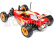 RC auto Losi Mini JRX2 1:16 RTR, černá